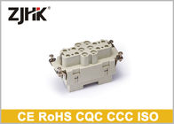 Konektor Tugas Berat HK-006/12-M, Konektor Persegi Panjang Pin Berlapis Perak Keras
