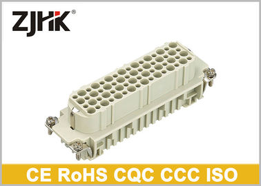 Heavy Duty 64 Pin Konektor, Waterproof Industrial Konektor persegi panjang
