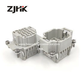 Crimp Insert Heavy Duty Multi Pin Connector Wanita Dan Pria Ganti Han Dd 24 Pos