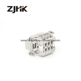 500V Sekrup Di 6 Pin Heavy Duty Connector Pas Mesin Injeksi Cetakan