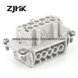 500V Kendaraan Militer Heavy Duty Connector 16A 10 Pin Terminal Wanita 09330102701