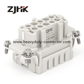 16A 10P FS Heavy Duty Connector Cage Clamp Termination Ganti Seri Weidmuller HDC HE