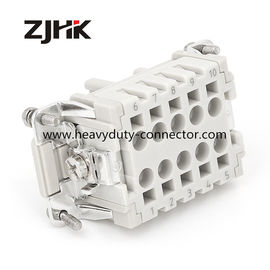 16A 10P FS Heavy Duty Connector Cage Clamp Termination Ganti Seri Weidmuller HDC HE