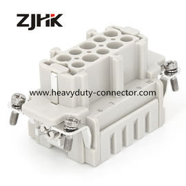 16A 10P FS Heavy Duty Connector Cage Clamp Termination Ganti Seri Weidmuller HDC HE