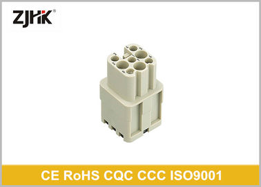 HD Series 8 Pole Heavy Duty Multi Pin Connector Crimp Termination Untuk Tenaga Angin