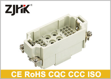 6 Plus 36 Pin Heavy Duty Wire Connector 40A / 16A Dengan Inserts Terminal Crimp