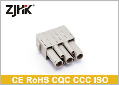 HMK 003 Plus 4 Heavy Duty Electrical Connector 7 Pin Dengan Kontak Crimp Paduan Tembaga