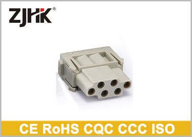 Konektor Listrik Tugas Berat Modular 6 Pin Dengan Terminal Crimp