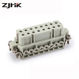 HA-016 Konektor berat persegi panjang dari 16 pin sisipan ramping