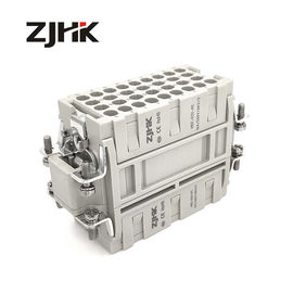 HEE 032 Pin Konektor Persegi Panjang Tugas Berat Dengan Terminal Kawat Crimp 16A 500V Konektor Otomotif Untuk Lengan Robot